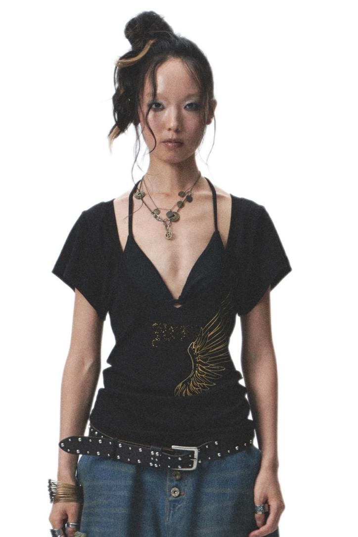 Battle Damage Angel Tee