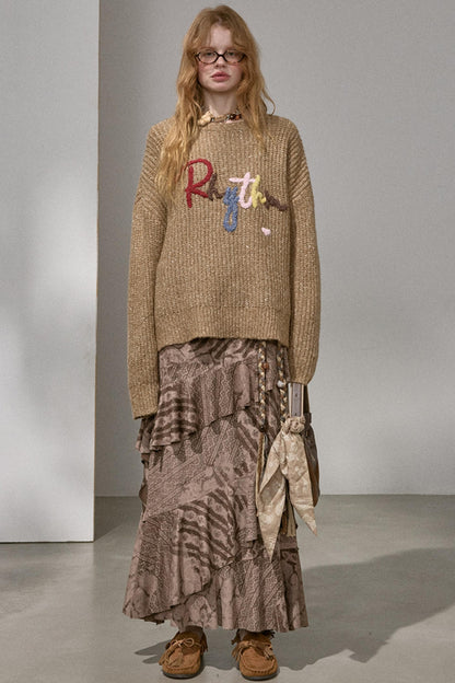 Cloud-Like Knit Pullover Top