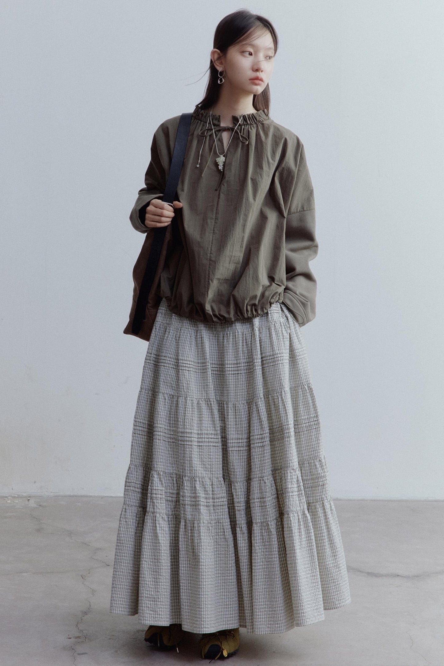 Personality Splicing Pullover Top