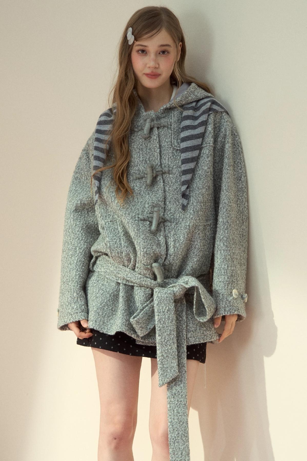 Collegiate Style Sheep Wool Jacket