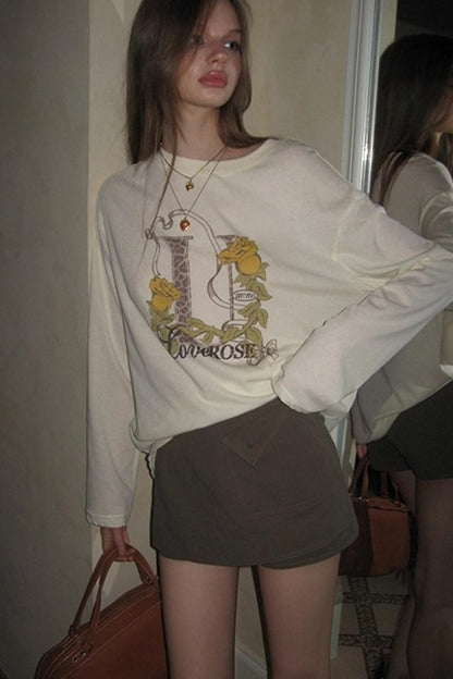 Cuffed Pockets A-Line Casual Cargo Shorts