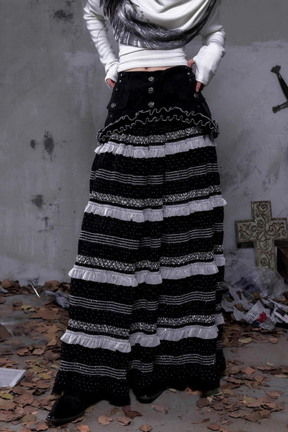 Rock Daughter Lace A-Line Skirt