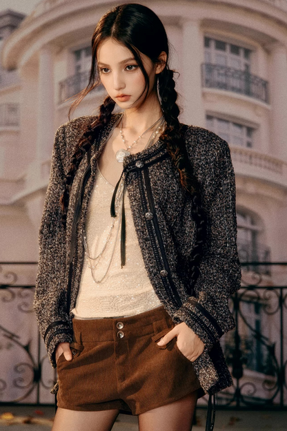 Vintage Tweed Chanel Jacke