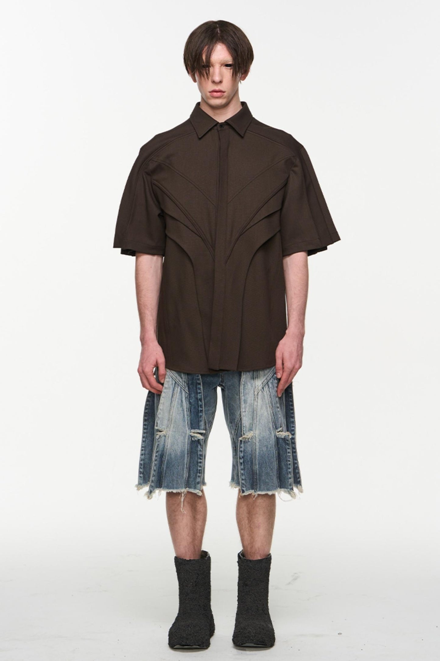 Stripe Fusion Short Sleeve Shirt