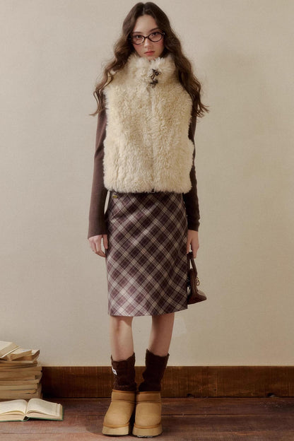 Sweet Berry Reversible Vest Jacket