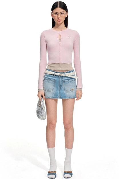 Sheep Wool Knit Cardigan