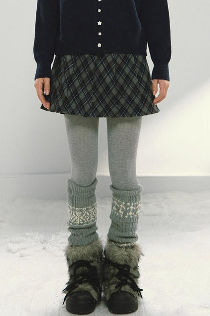 Navy Star Turtleneck Cardigan Set-Up