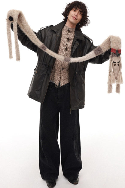 Mohair Wool Puppy Scarf