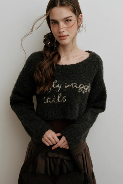 Light Luxury Wool Jacquard Sweater