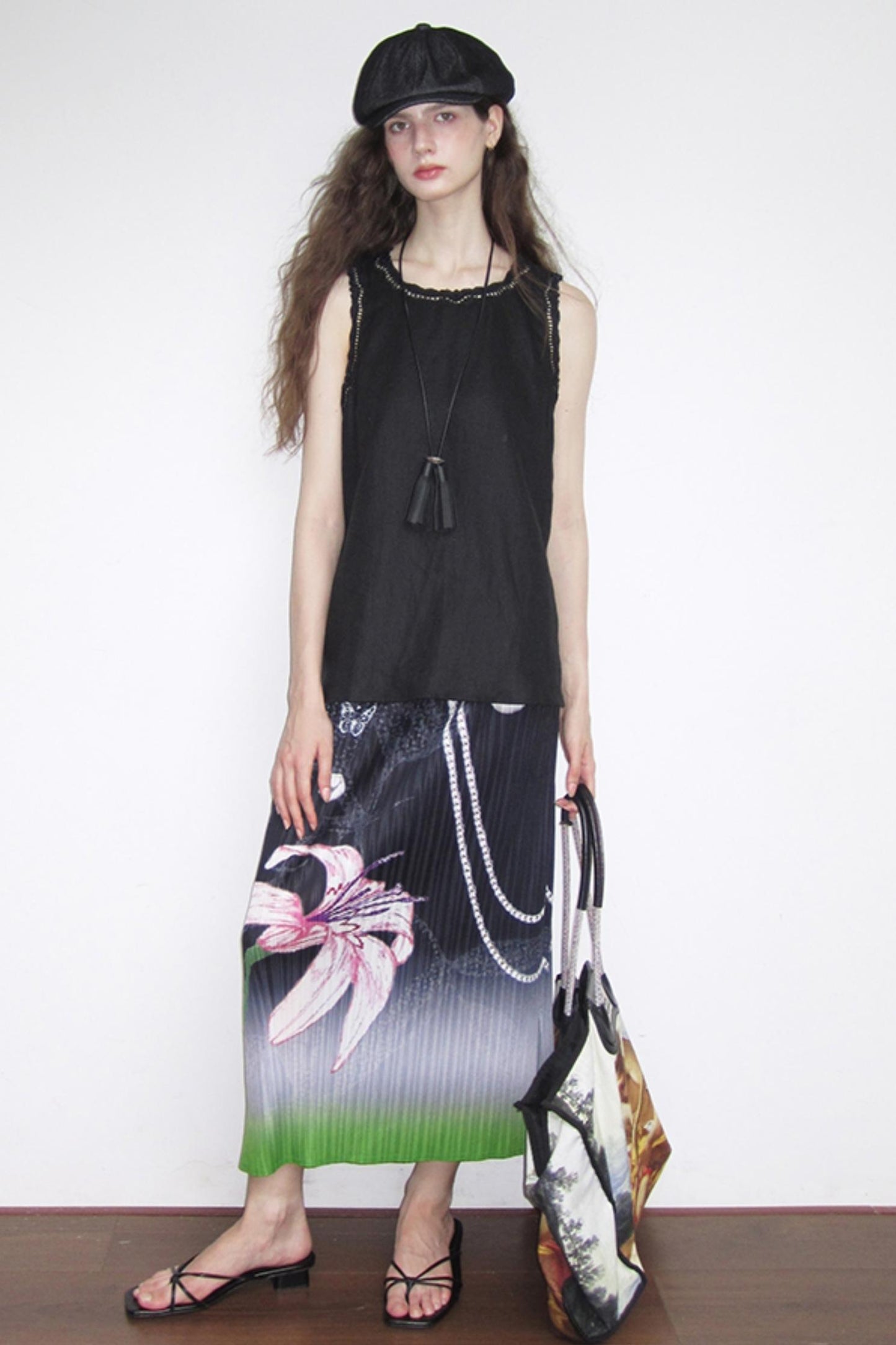 Flora Hemp Pleated Skirt Set-Up