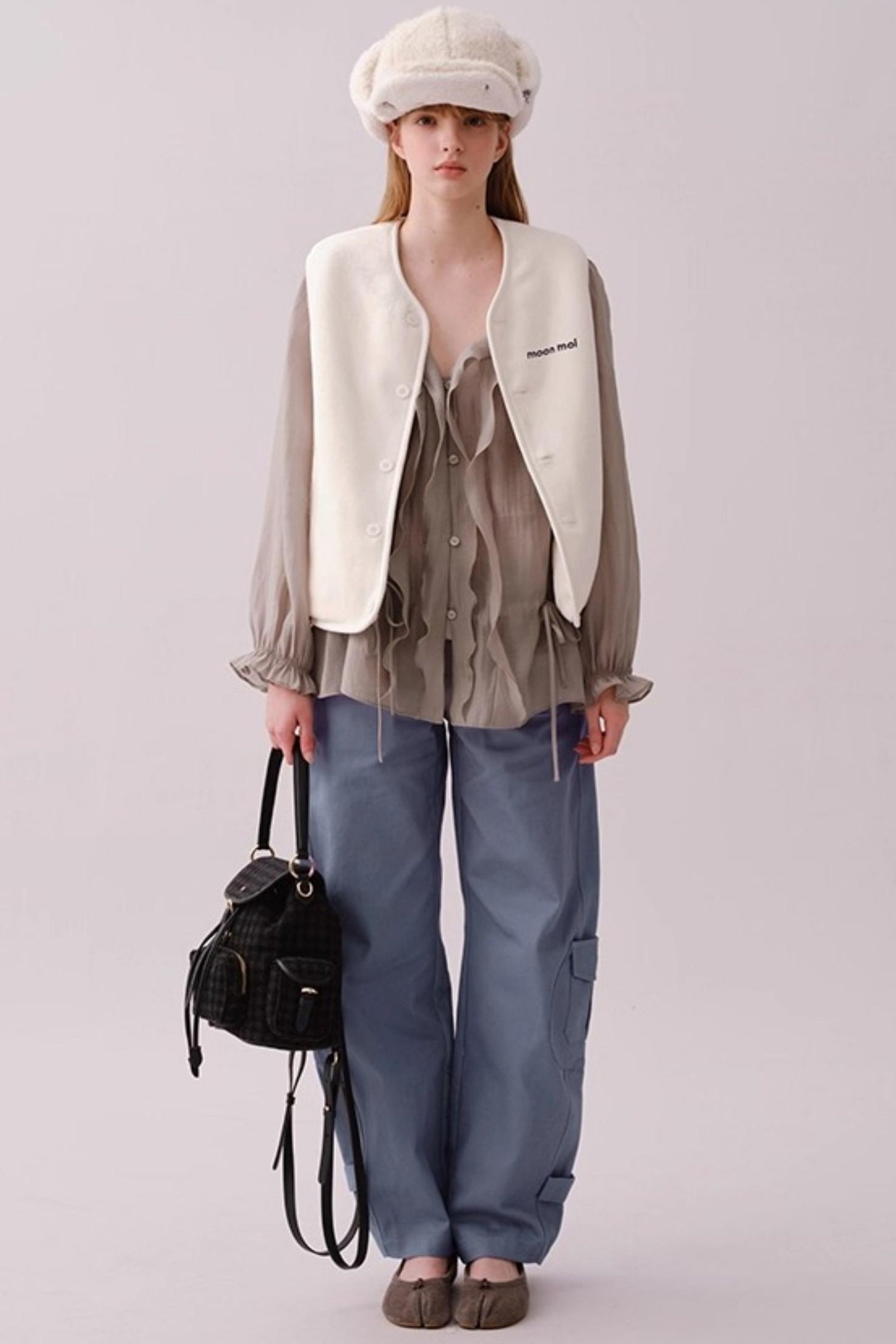 Rosa Retro Cotton Cargo Pants