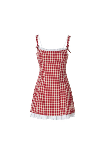 Color Clash A-Line Dress