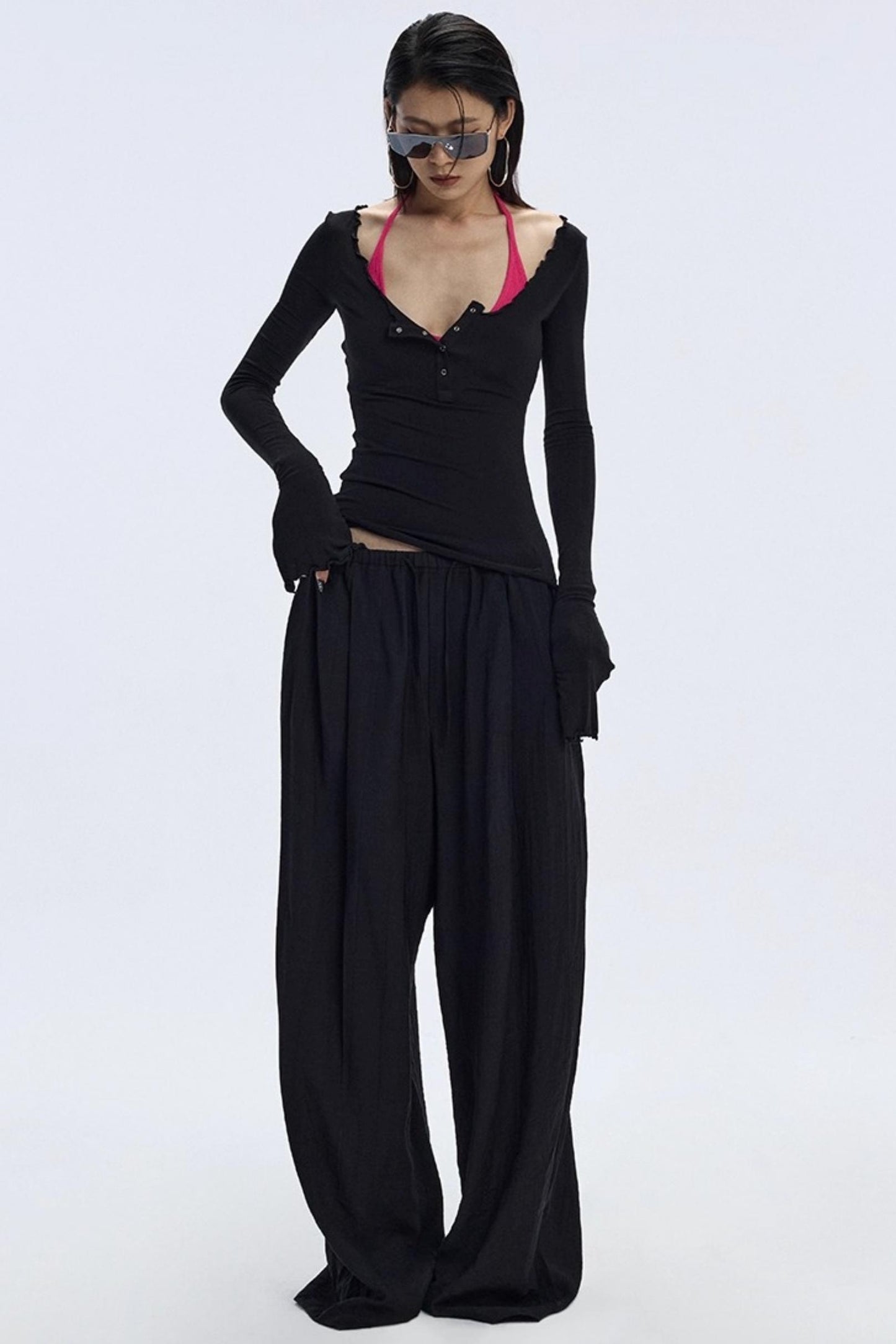 Fungus Edge Long-Sleeved Top