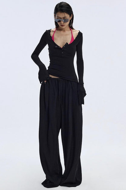 Fungus Edge Long-Sleeved Top