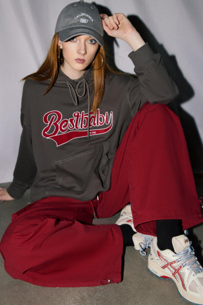 Vintage Mix Letter Sweater