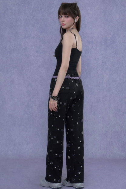 Dunkelherziges Camisole-Oberteil