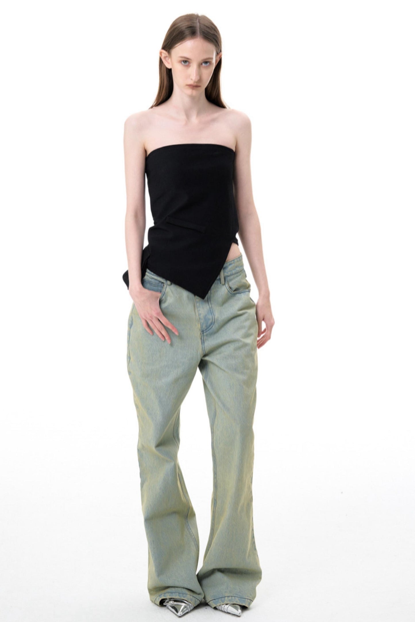 Strapless Sheath Top