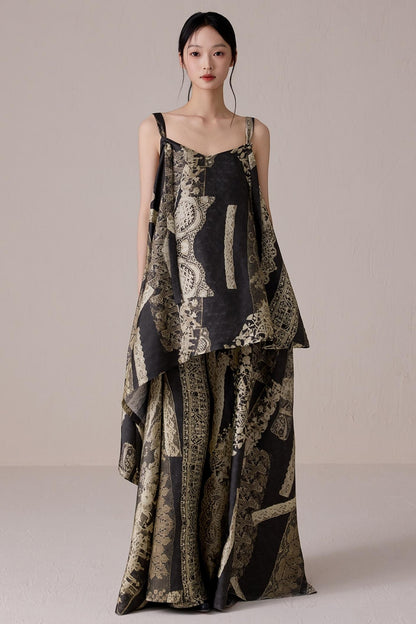 Bohemian Summer Halter Maxi Dress