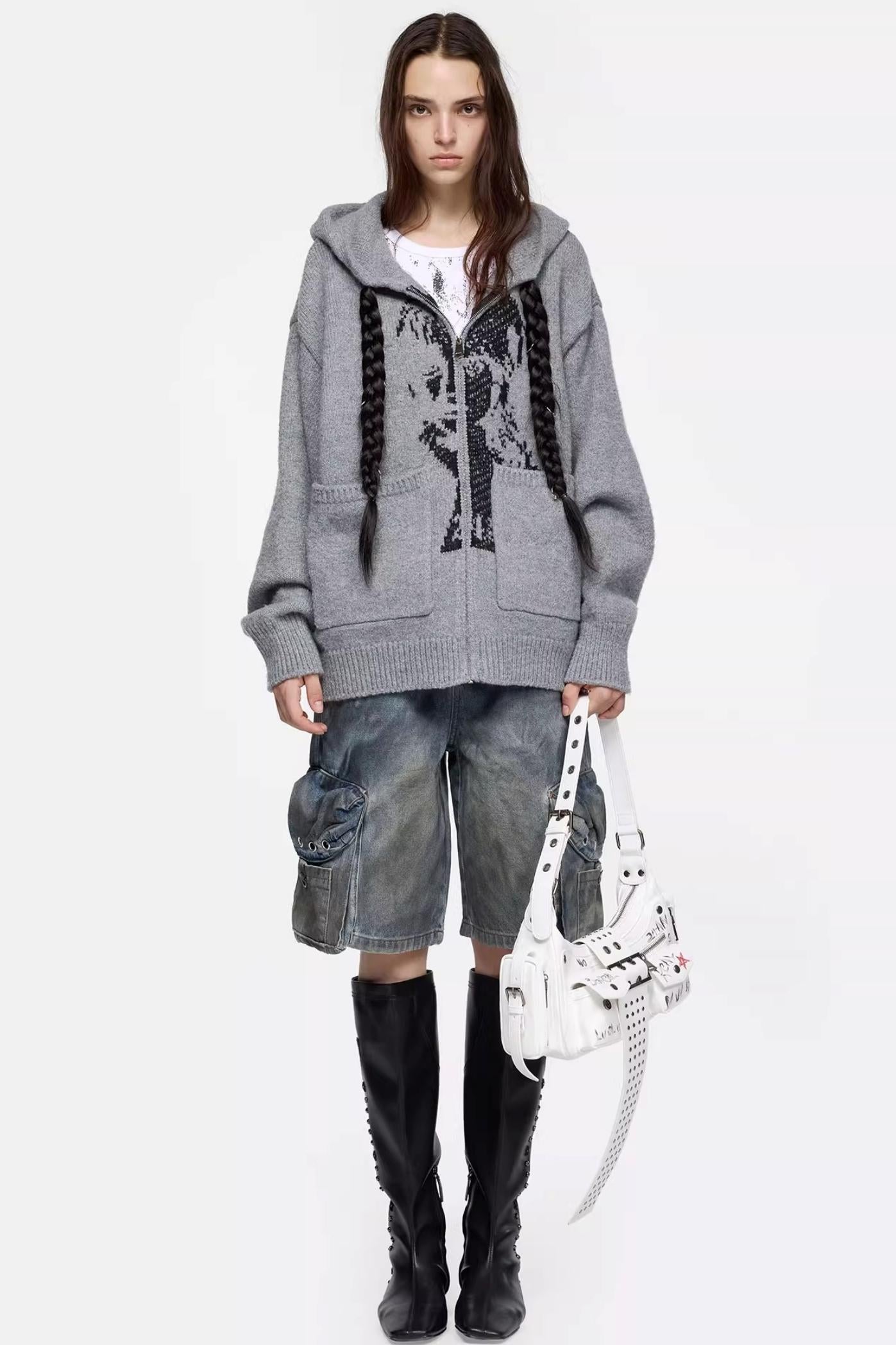 Braid Removable Sweater Outer