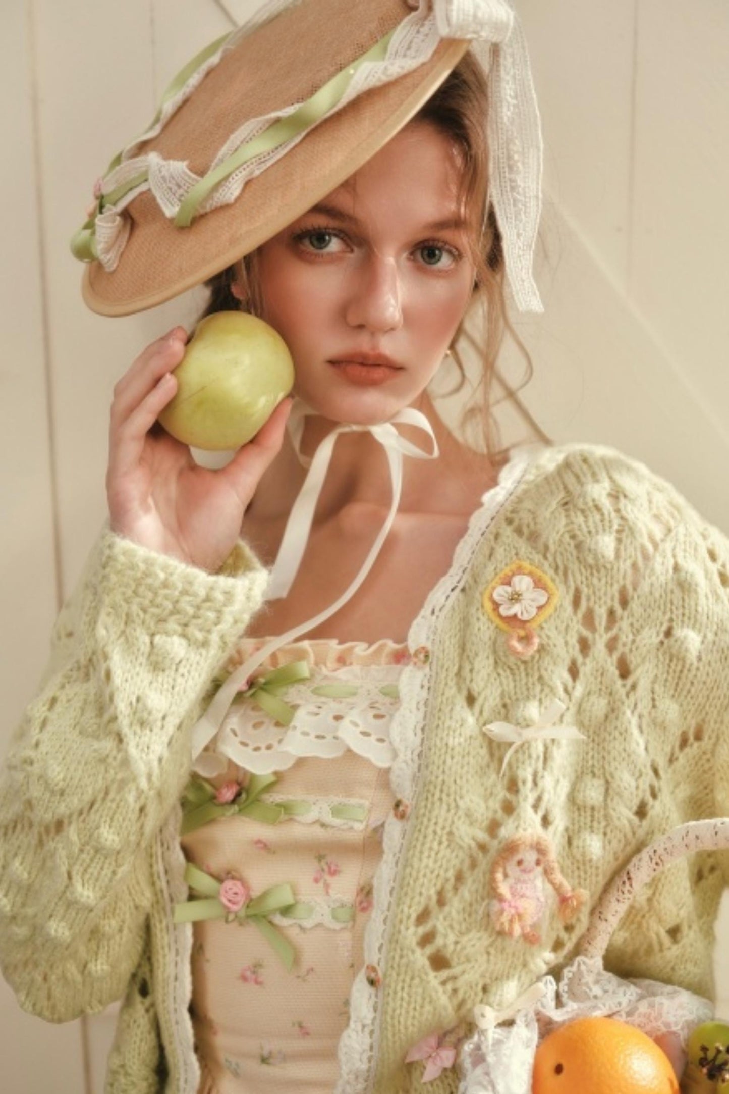 French Floral Pastoral Dress Set-Up