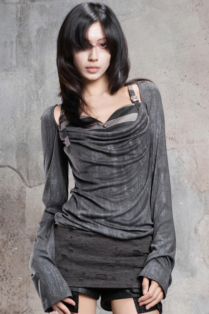 Fake Two-Piece Base Top