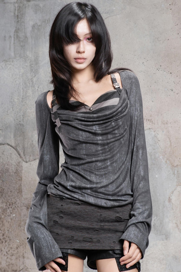 Fake Two-Piece Base Top