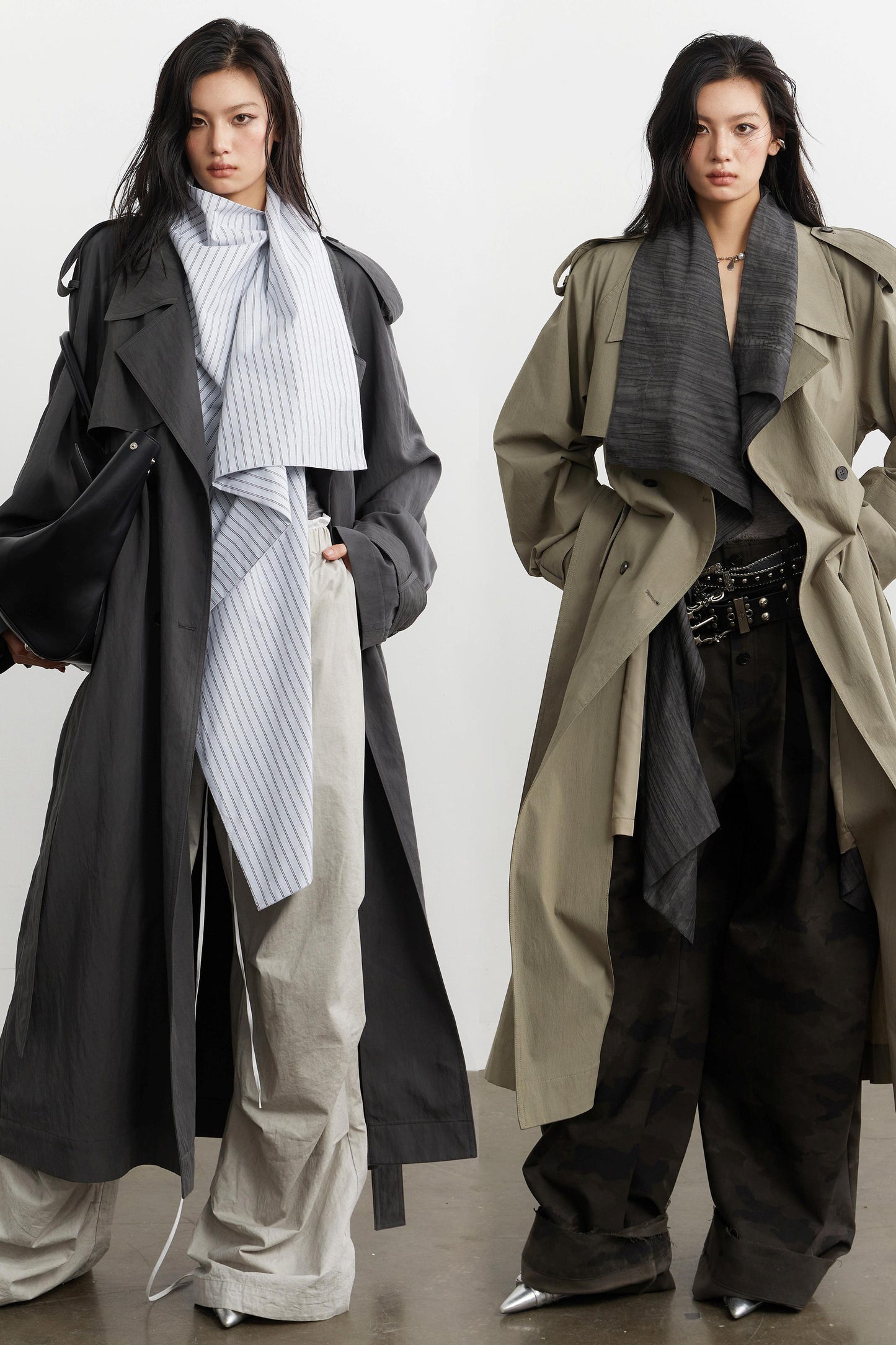 Urban Relaxed Long Trench Coat
