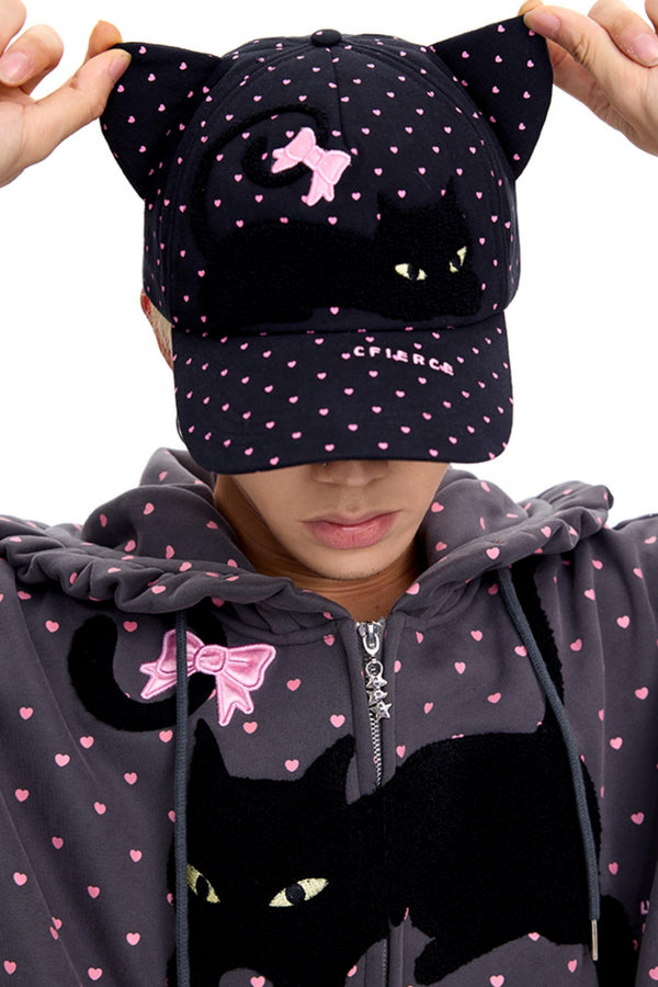 Cat Style Peaked Cap