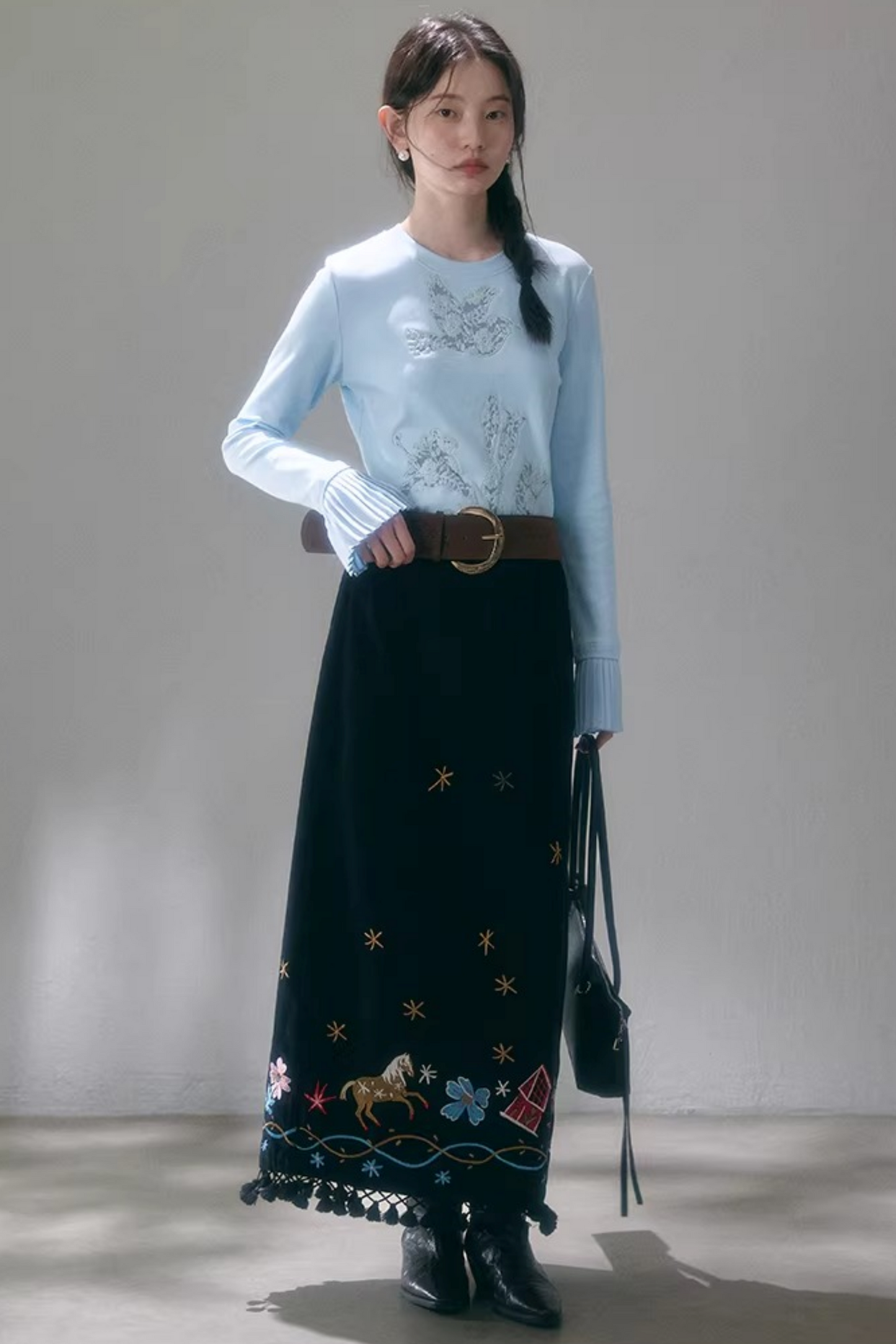 Flower Lily Lace Top
