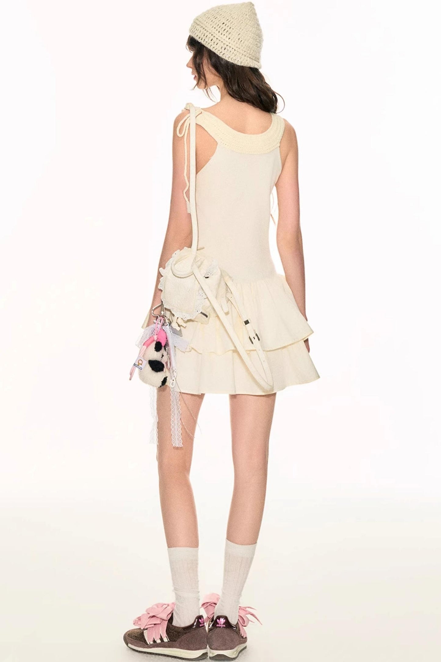 Halterneck Tie Dress