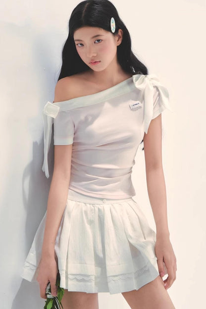 Slim Fit Short Sleeve Top