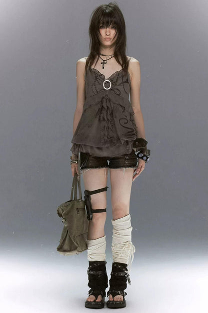 Decadent Punk Rivet Sandals
