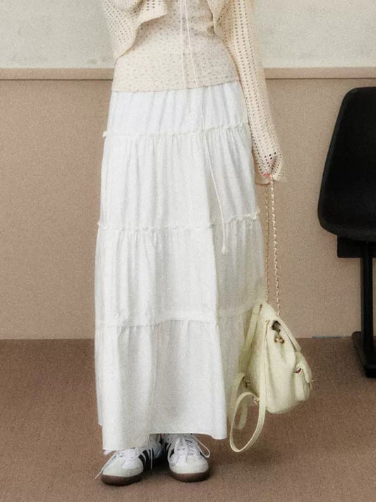 Cake A-Line Calf Length Skirt