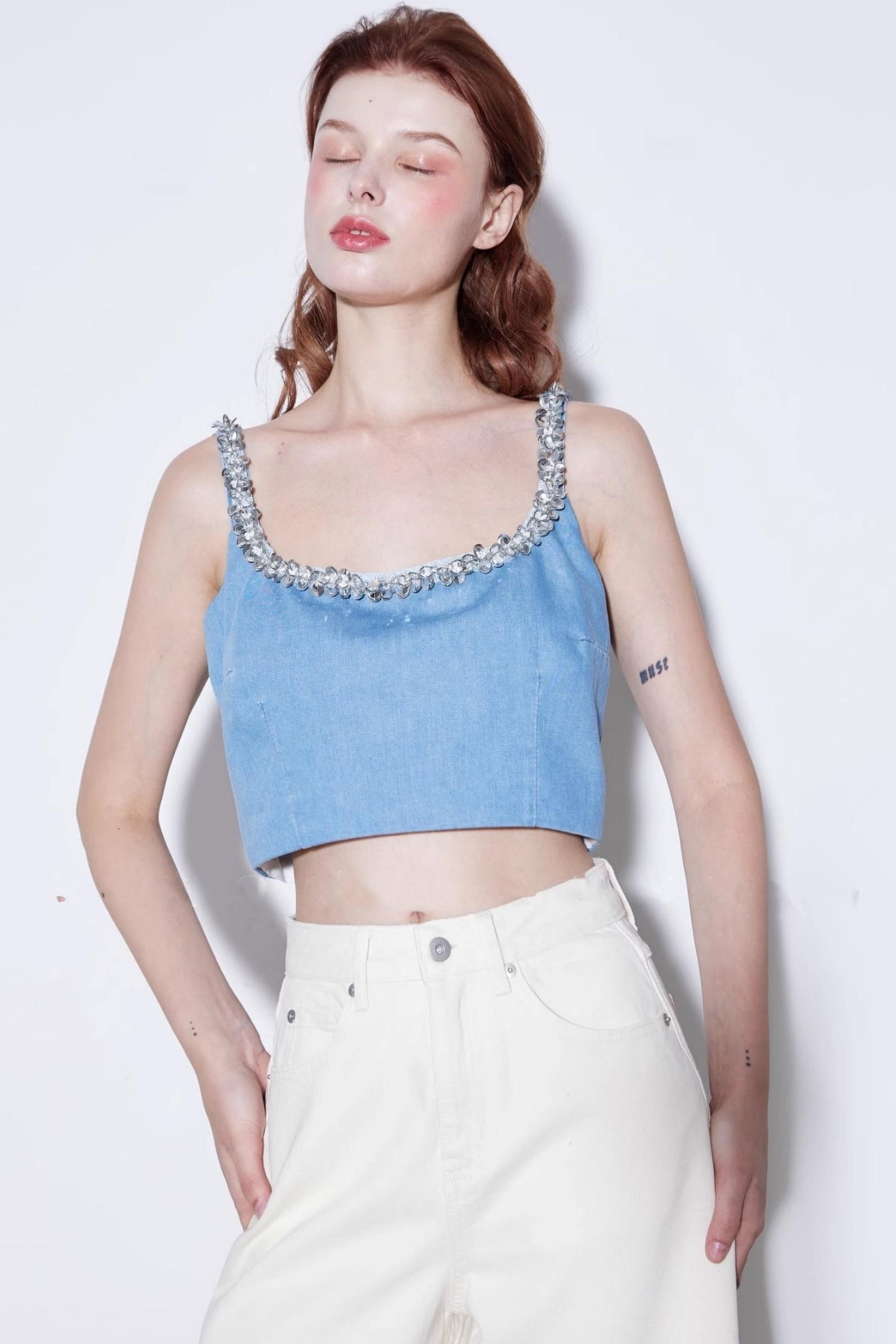 Luxury Denim Undershirt