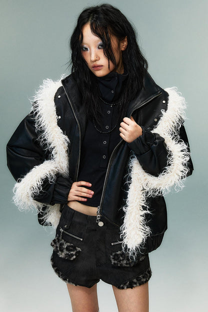 Autumn Vintage Punk Short Coat