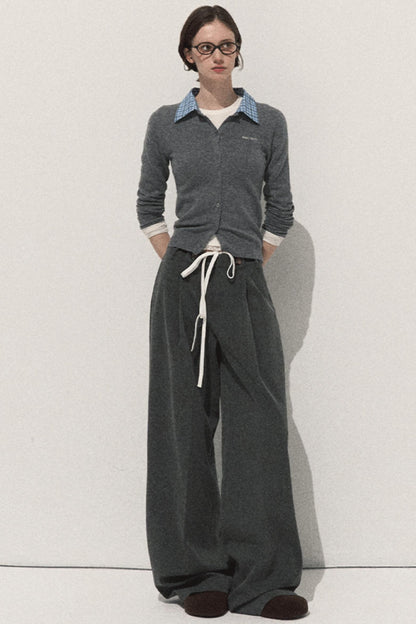 Breath Wide-Leg Pants