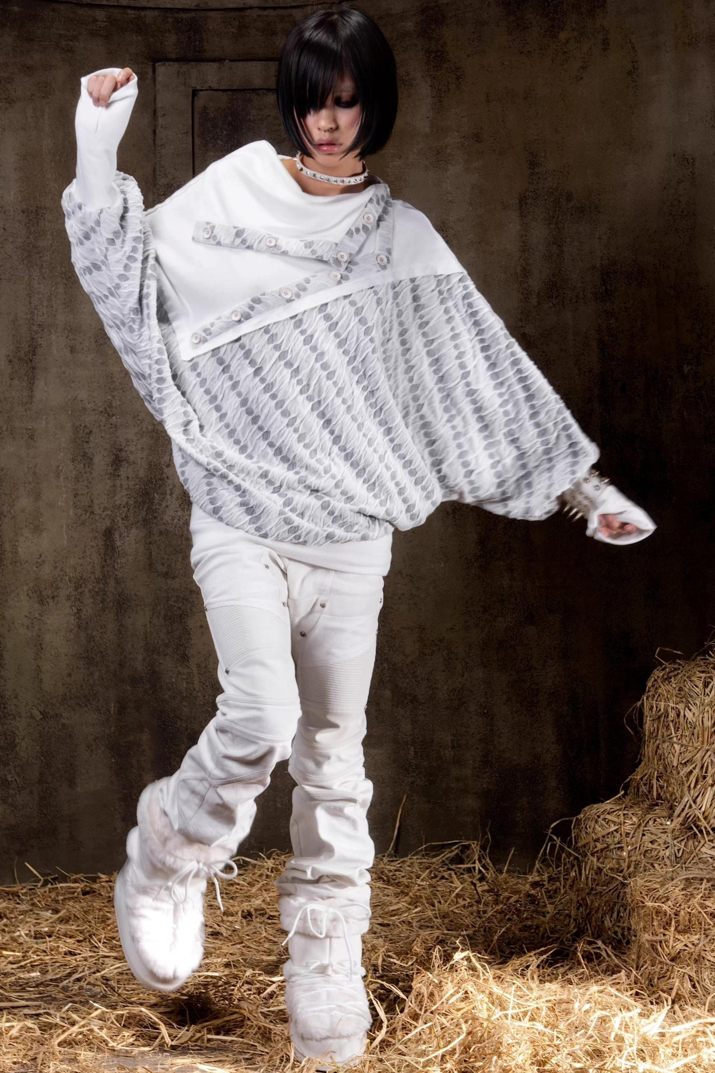 Palace Punk Straight-Leg Pants