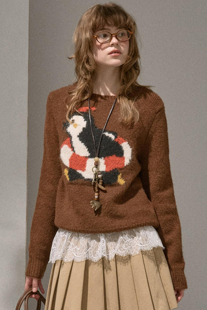 Vintage Crew Neck Sweater