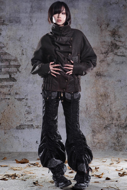 Original Retro Heavy Buckle Flight Jacket