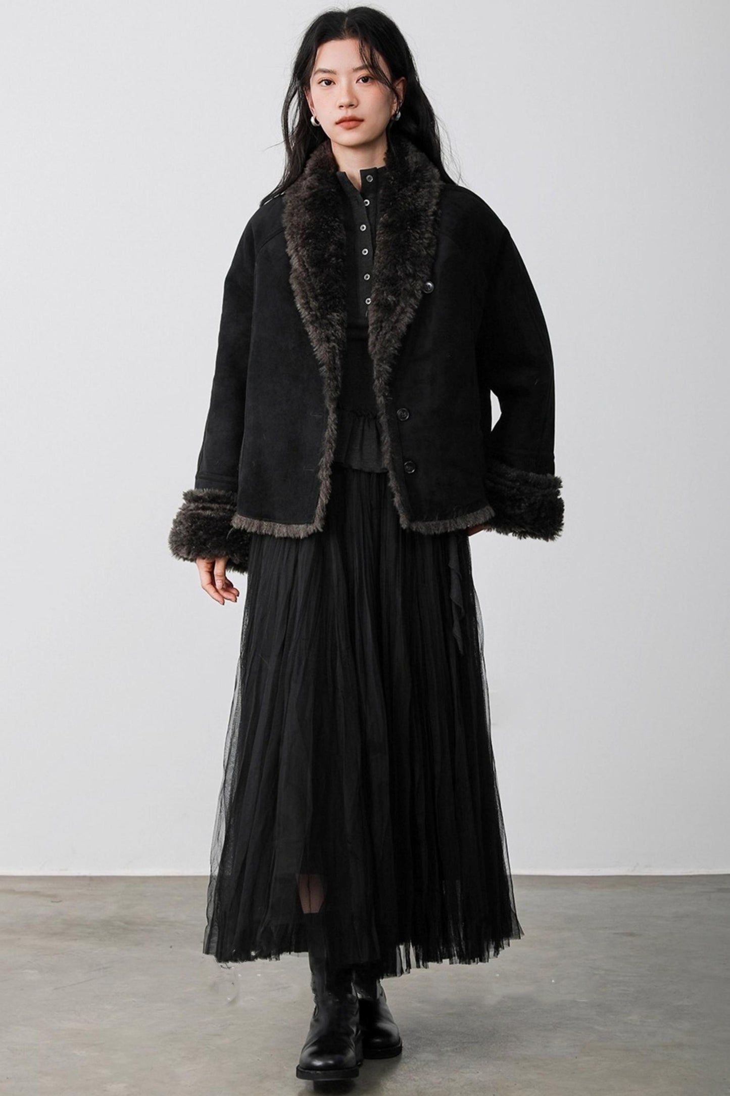 Flowing Cloud Gauze Skirt