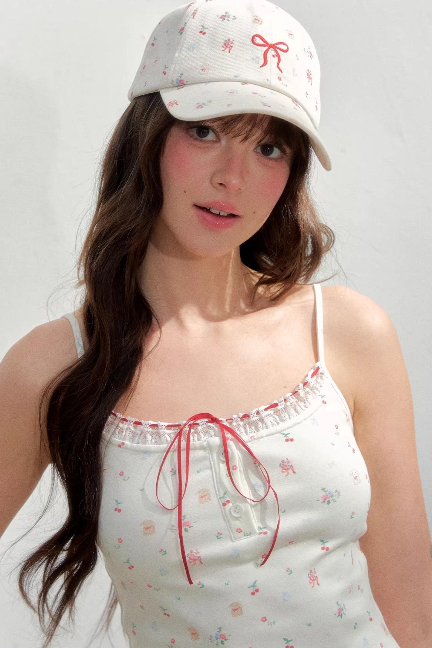 Hand-Painted Floral Sun Hat