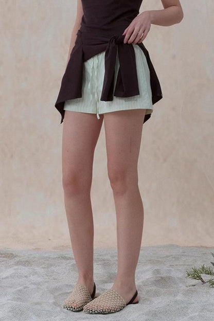 Comfort Striped Shorts