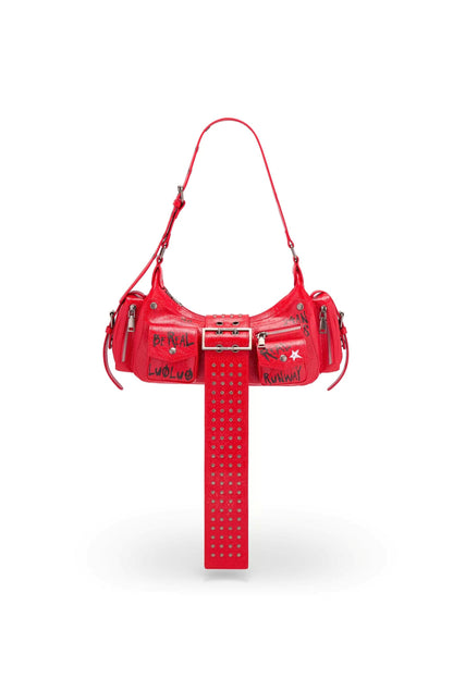 Graffiti Hand-Painted Printed Bag