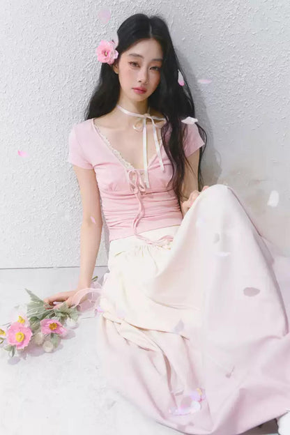 Peach Mint Desire Top