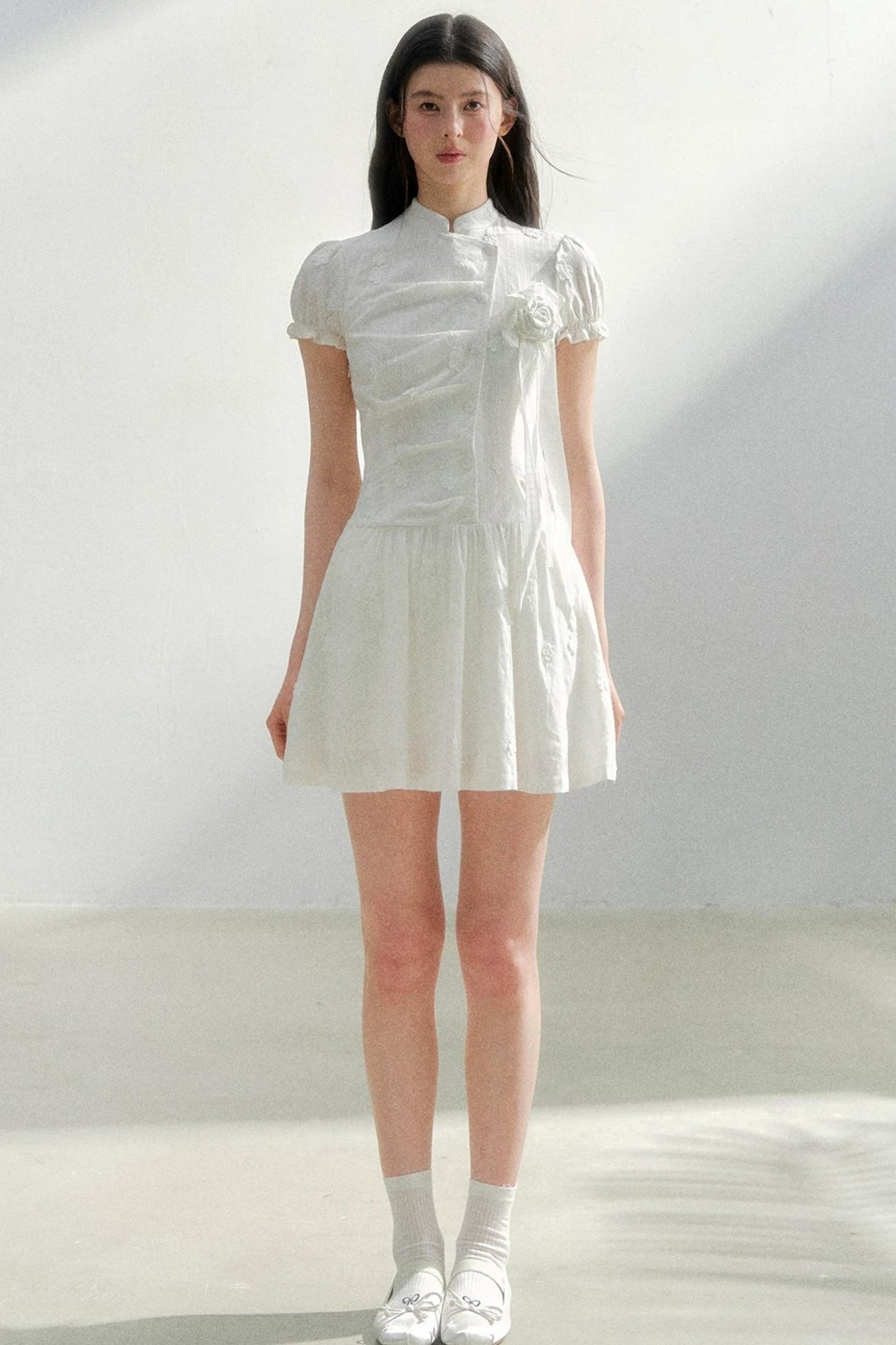 Retro Cheongsam Summer Dress