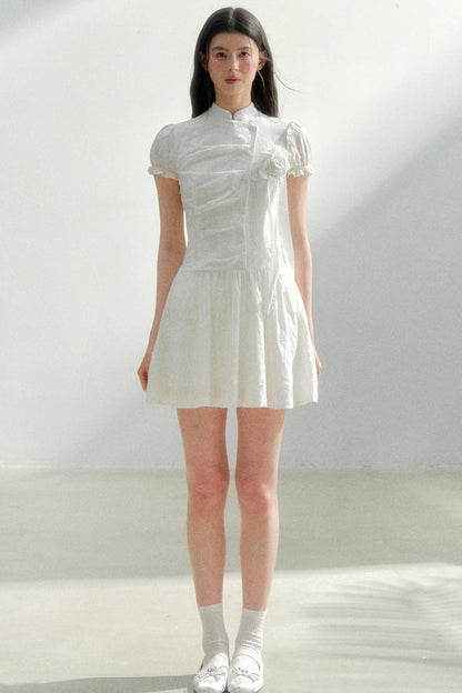 Retro Cheongsam Summer Dress