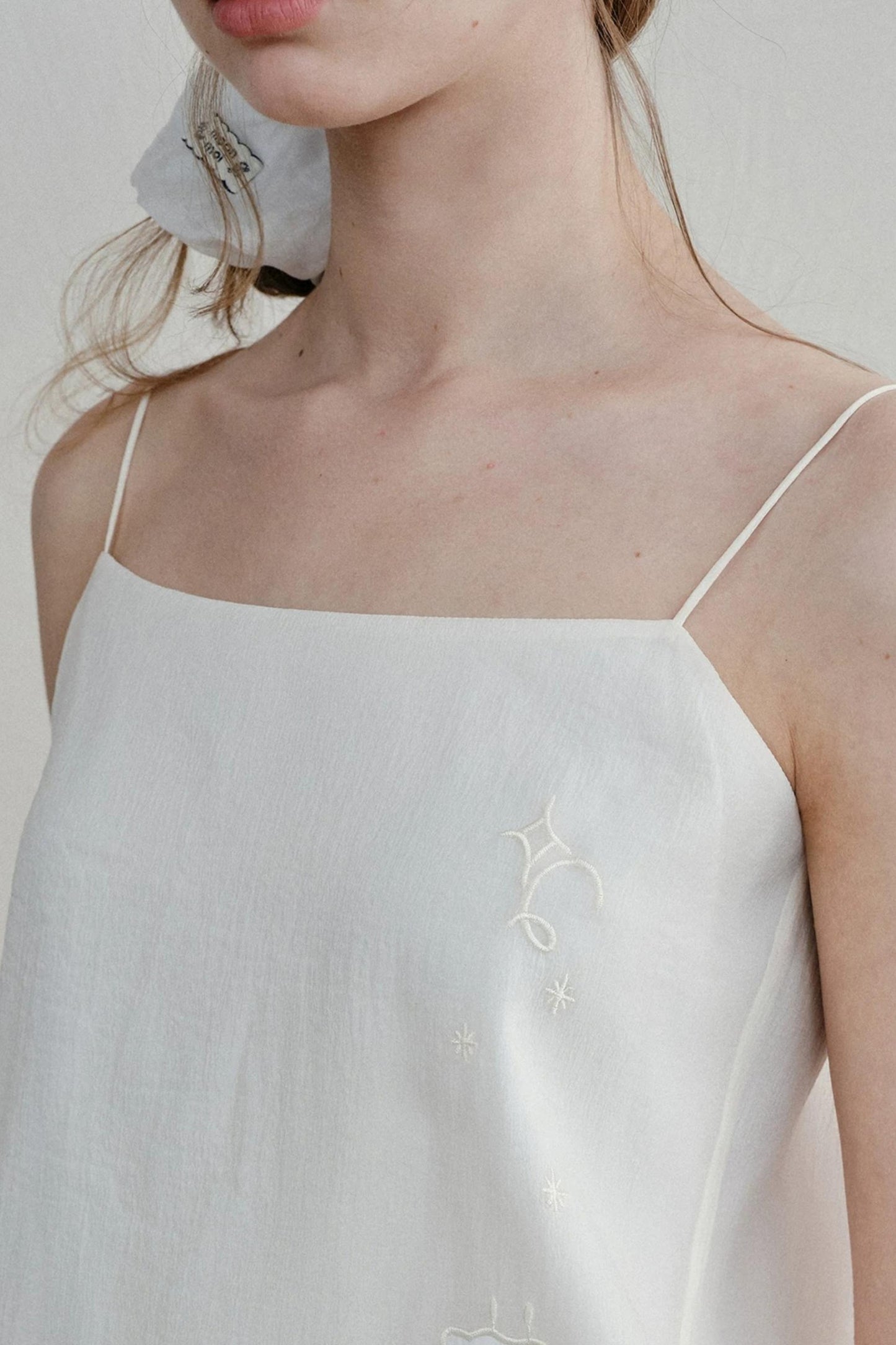 Cloud Puff Mesh Scrunchie