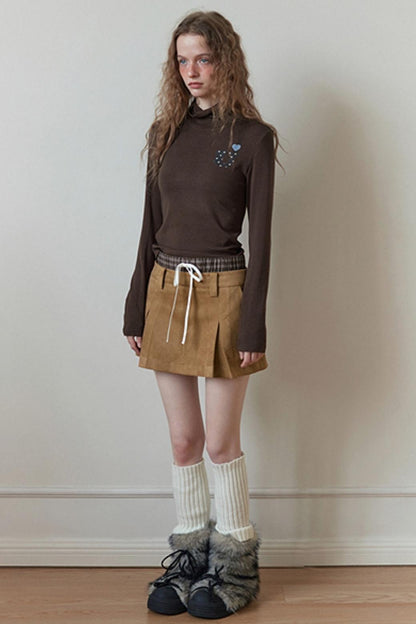 Early Winter Ruched Top