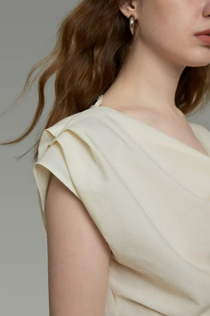 Flowing Collar Blouse