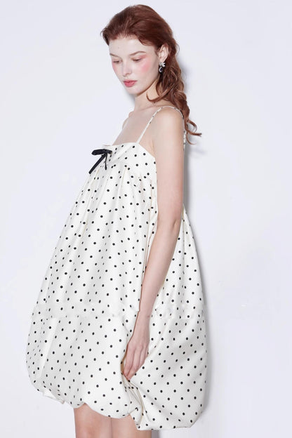 Vintage Polka Dot Camisole Dress